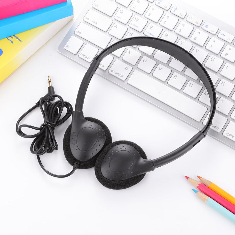 5 Pack Classroom Bulk Headphones for School Kids, Wholesale Class Set Wired Earphones for Students Children Toddler Teens Boys Girls and Adult (LS04, 5 Mixed)