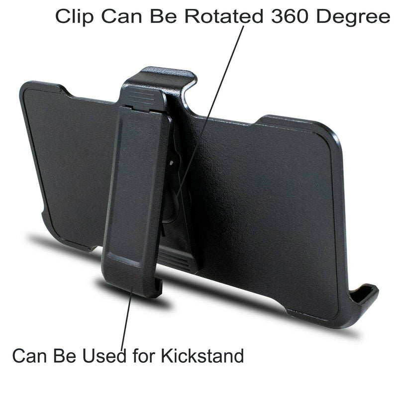 [2 Pack] iPhone 17 Pro (6.3") Replacement Belt-Clip Holster Compatible with Otterbox Defender Series Case iPhone 17 Pro (6.3”)