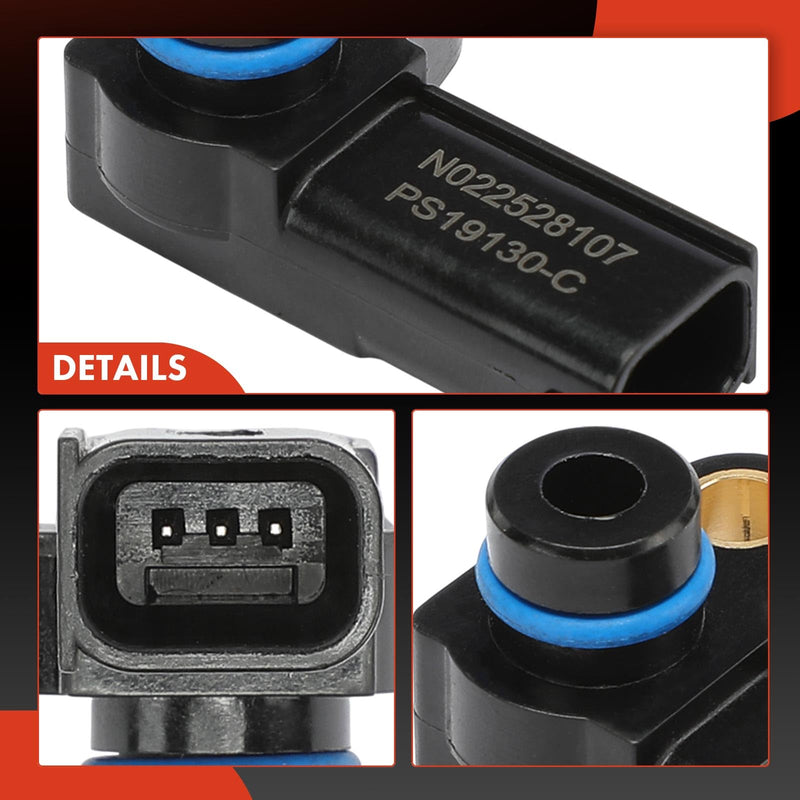 A-Premium Manifold Absolute Pressure Sensor [3 Pins] Compatible with Land Rover Discovery 2017-2019, Range Rover Sport 2016-2019/2021, 3.0L