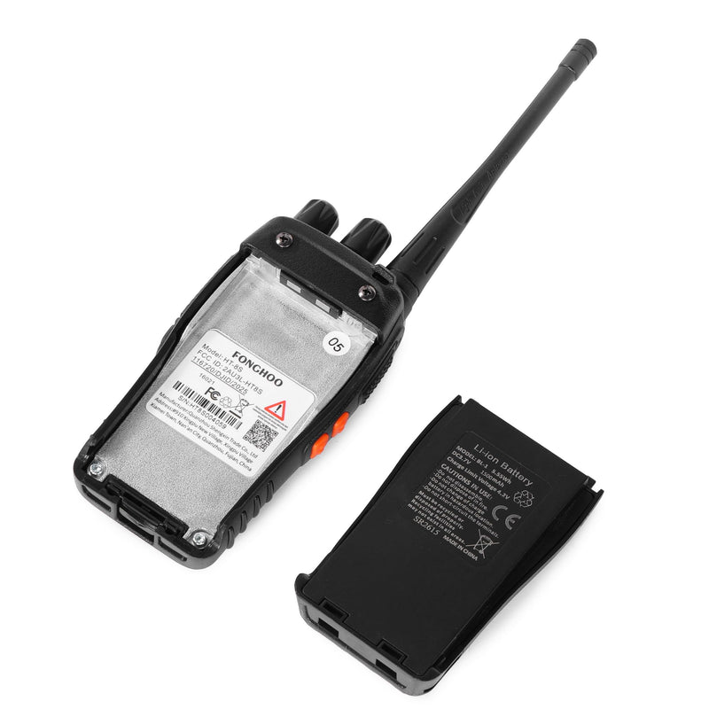 4 Pack Walkie Talkies for Adults Long Range Rechargeable Radio | 16 Channel Handheld Rechargeable 2-Way Radios walkie talkie cruise for Outdoor Hunting Family 4 Pack