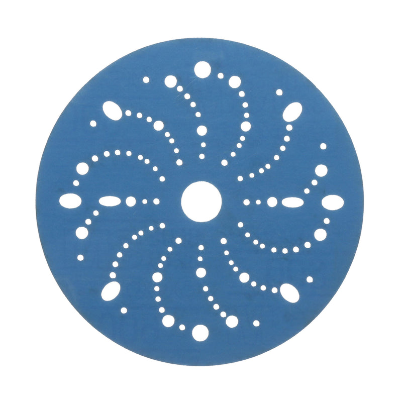 3M Hookit Blue Abrasive Discs 36183, Multi-Hole, Blend Preparation, Paint Preparation, 6 in, 600 Grade, 50 Discs/Carton Multi-Hole Disc 6 in diameter 600+ Grit