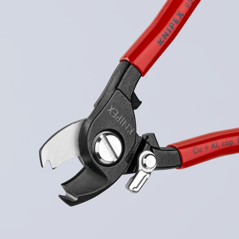 KNIPEX Tools - Cable Shears With stripper (9541165) Red