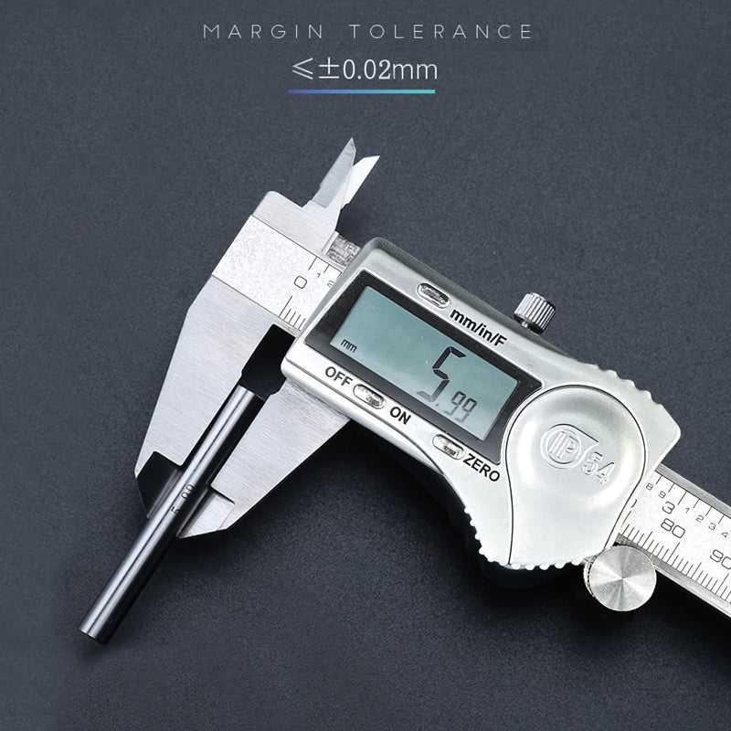 Digital Caliper Micrometer Measuring Tool - 6 Inch /150mm Stainless Steel Electronic Vernier Calipers, IP54 Waterproof Protection Accuracy Gauge Switch from Inch Metric Fraction with LCD Screen