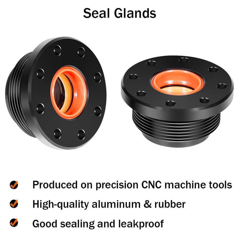 HC5345 Seal Kit Fit for Seastar Front Mount Hydraulic Steering Cylinder Seal Kit #HS5157 & Steering Support Bracket Puller for SeaStar HC5345, HC5348, HC5358 & More