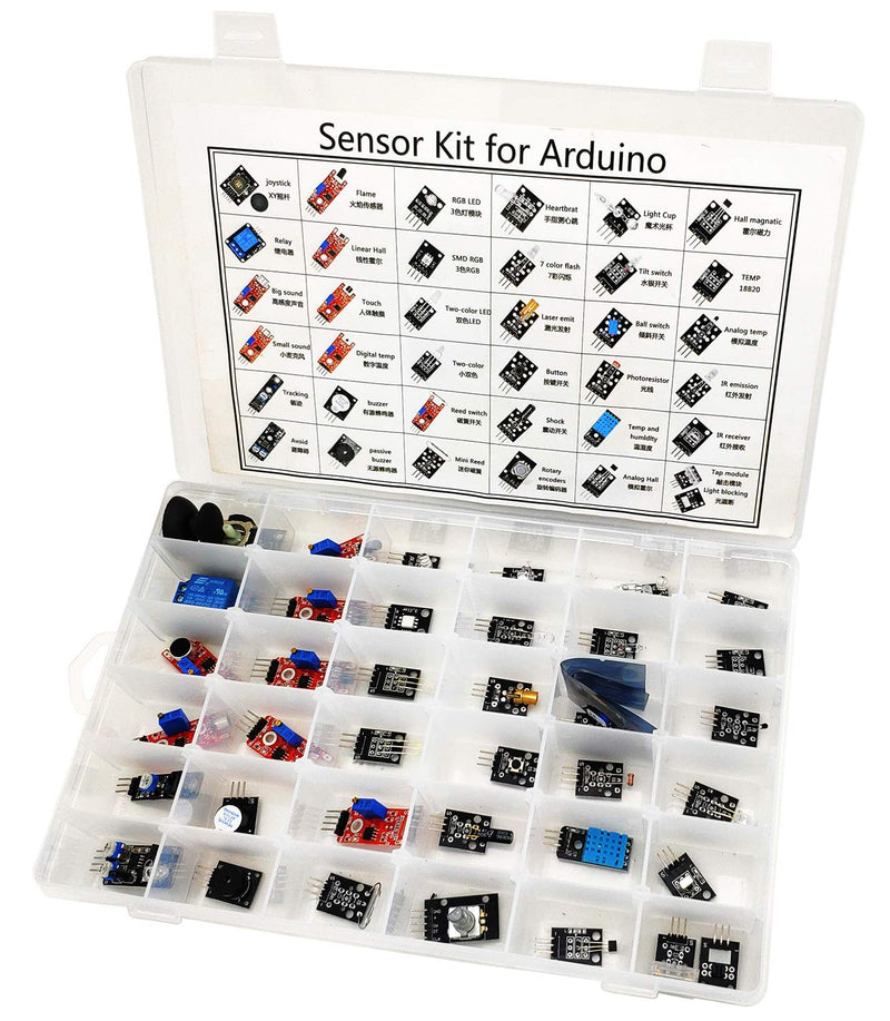 38 in 1 Sensor Module kit for Arduino Rapsberry Pi Project