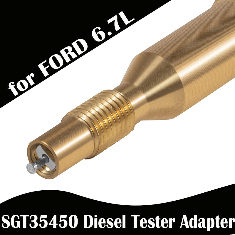 Replace SG35450 Diesel Engine Compression Tester Adapter for Ford 2011 and up 6.7L Power Stroke V8 Turbocharged Engine F-Series Diesel Engine Compression Tester