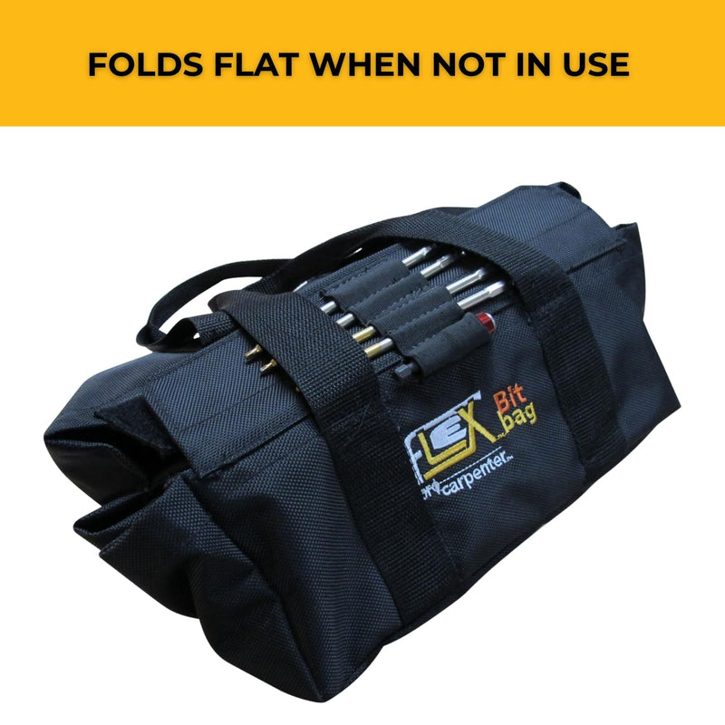 FastCap Ballistic Nylon FLEX Square Screw Collapsible Bag with 9 Screw Pouches