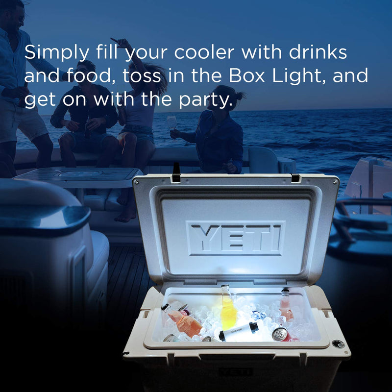 HEXNUB Cooler Box Light, Waterproof, Rechargeable LED Light Compatible with YETI, RTIC, ORCA, Ninja, Igloo, Coleman Ice Chest, Magnetic Base, Great for Outdoor Events, Camping Fishing Hunting Boating 1
