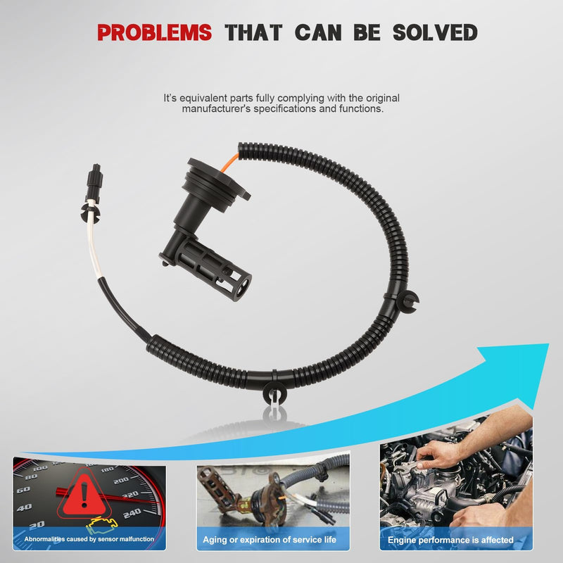 11136AA111 Oil Fluid Level Sensor with Hose for Forester Legacy Outback XV Crosstrek Impreza 2013-2019, Replaces 11136AA110