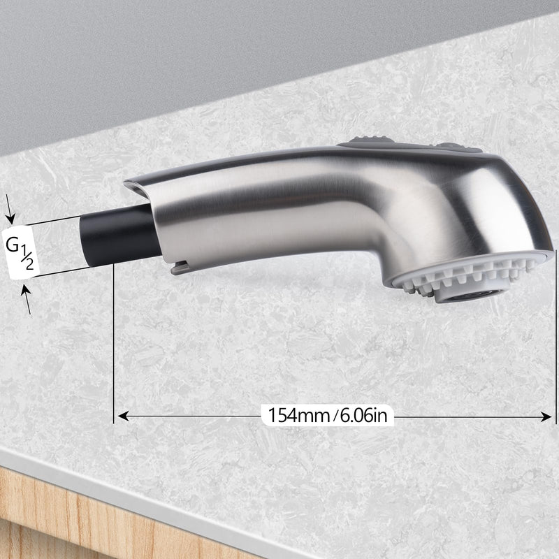 Pull-Out Spray Wand for Grohe Parts 46312SD0 / 46298SD0, Replacement for Grohe Pull Out Kitchen Faucet Parts, RealSteel