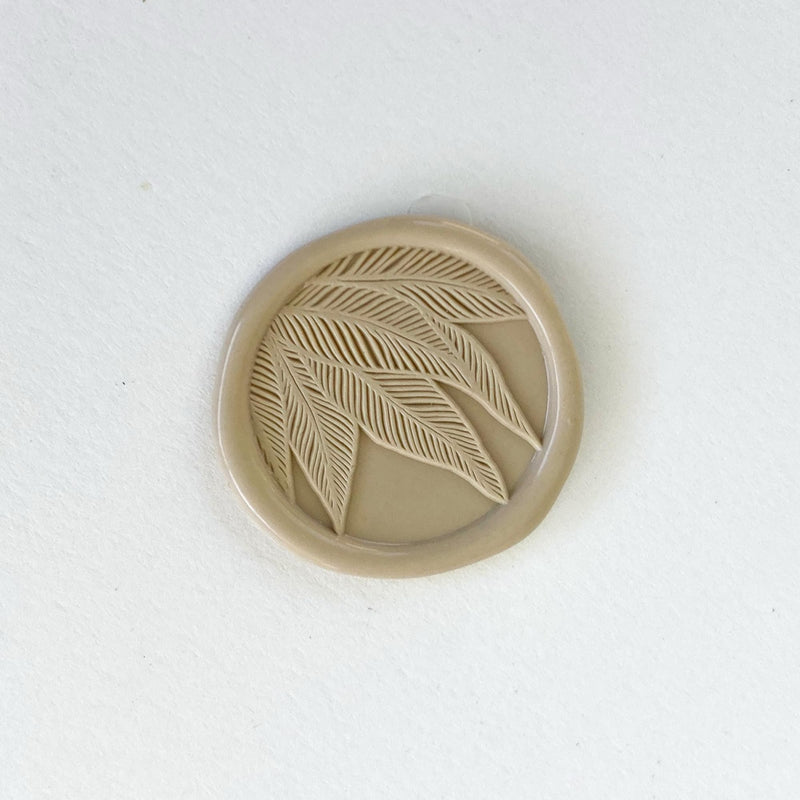 Shady Palm Wax Seal Stickers (Nude) Nude