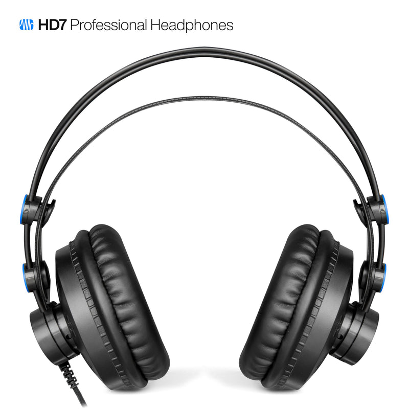 PreSonus HD7 Professional Monitoring Headphones Black