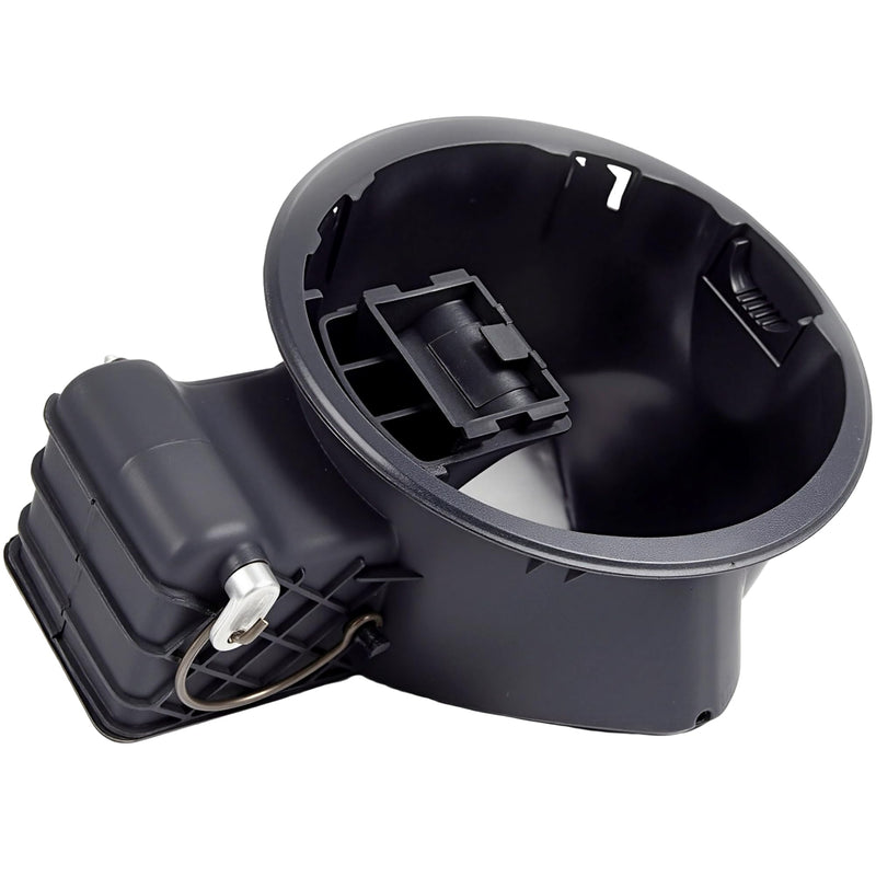 Fuel Gas Filler Door Housing Pocket w/Hinge for 2004-2008 Ford F150; 2006-2008 Lincoln Mark LT Replaces# 4L3Z-9927936-BA, 924-801, 4L3Z9927936BA, 924801 Gas Tank Cap Door Hinge 04-08 Ford F150