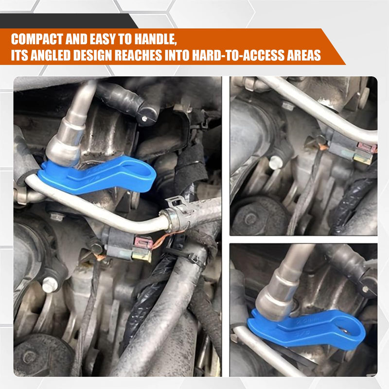7PCS Fuel Line Disconnect Tool Set - 1/4 5/16 3/8 1/2 5/8 3/4 7/8 Inch Fuel Filter Quick Disconnect Removal Tool