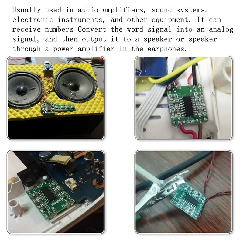 3PCS PAM8403 Mini Digital Power Amplifier Board Mini PAM8403 Module | Mini pam8403 Module Digital Power Amplifier Board Desktop Class D 2x3W 2.5-5V USB Power
