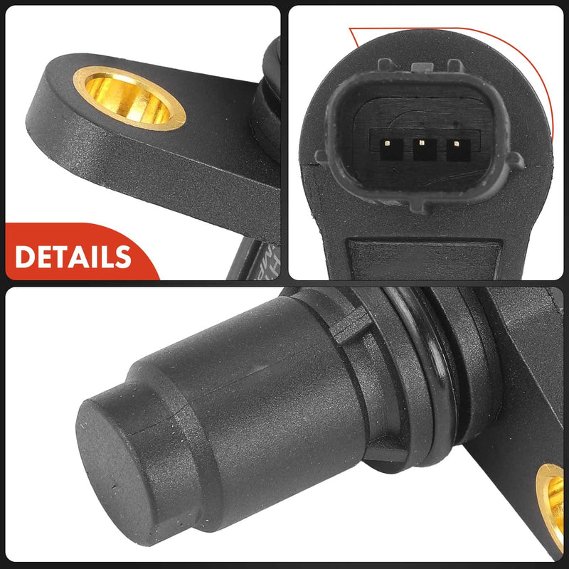 A-Premium 2-PC Engine Camshaft Position Sensor Compatible with Toyota Camry, RAV4, Corolla, Prius, Highlander, Sienna, 4Runner, Matrix, Avalon, Venza & Lexus ES300h, NX300h & Scion tC & Pontiac Vibe