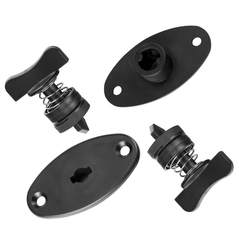 RunNico 4 Set Boat Windshield Fastener, Boat Windshield Clips for Boats Safety-Boat Windshield Replacement Accessories for Protecting Windows and Blocking Strong Winds (4)