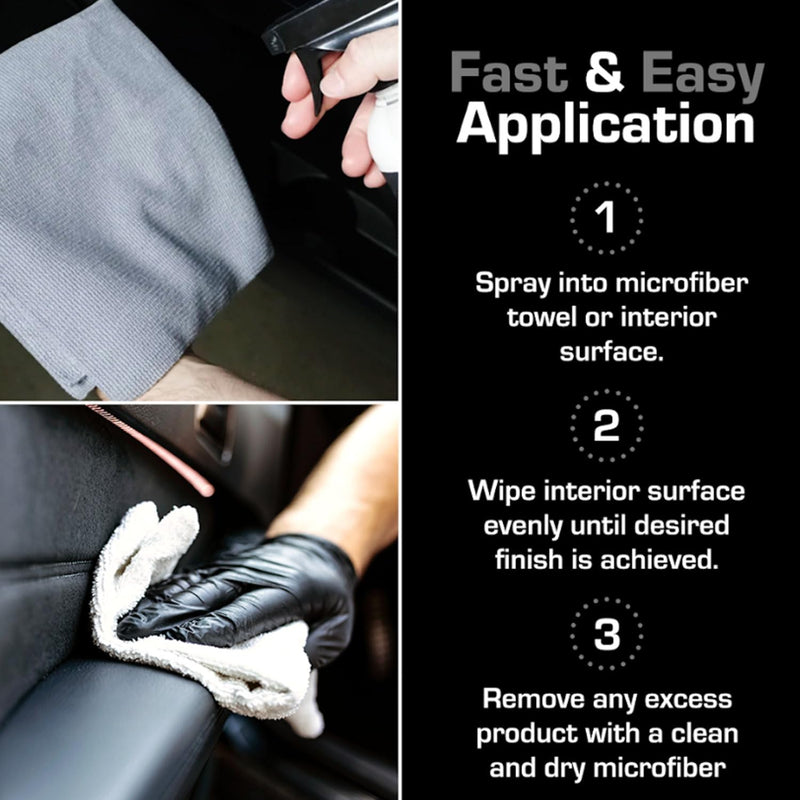 Ethos Interior Detailer Spray - Interior Car Cleaner Easily Cleans & Protects All Interior Surfaces | Non Greasy Satin Finish with UV Protection & Odor Neutralizing Agents | Coconut Scented 16 Fl Oz (Pack of 1)