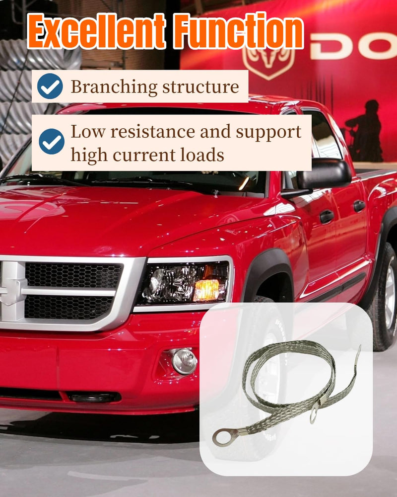 56043078AD Ground Strap Fit for Dodge Ram 1500 2500 3500 2003-2008 Dakota 2005-2011