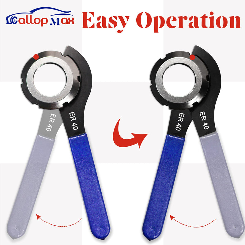 4Pcs Universal Coilover Spanner Wrench Set, Shock Wrench Adjustable Spanners for Most Car and Motorcycle Coil Over Shock Adjustments 4 pcs Red