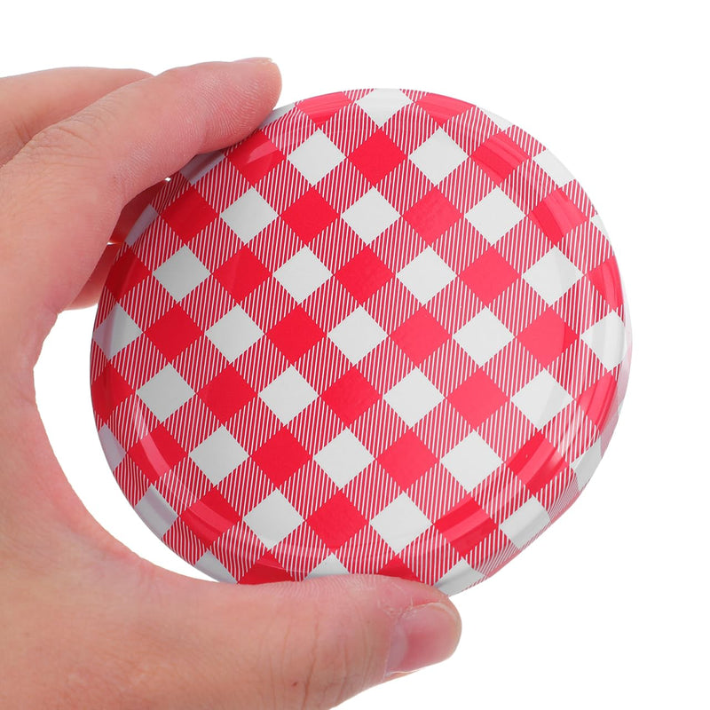 40PCS Jam Jar Lids,82 mm Regular Mouth Canning Lids Leakproof Replacement Caps Preserving and Canning for Jams Coffee Tea Biscuits Fruits