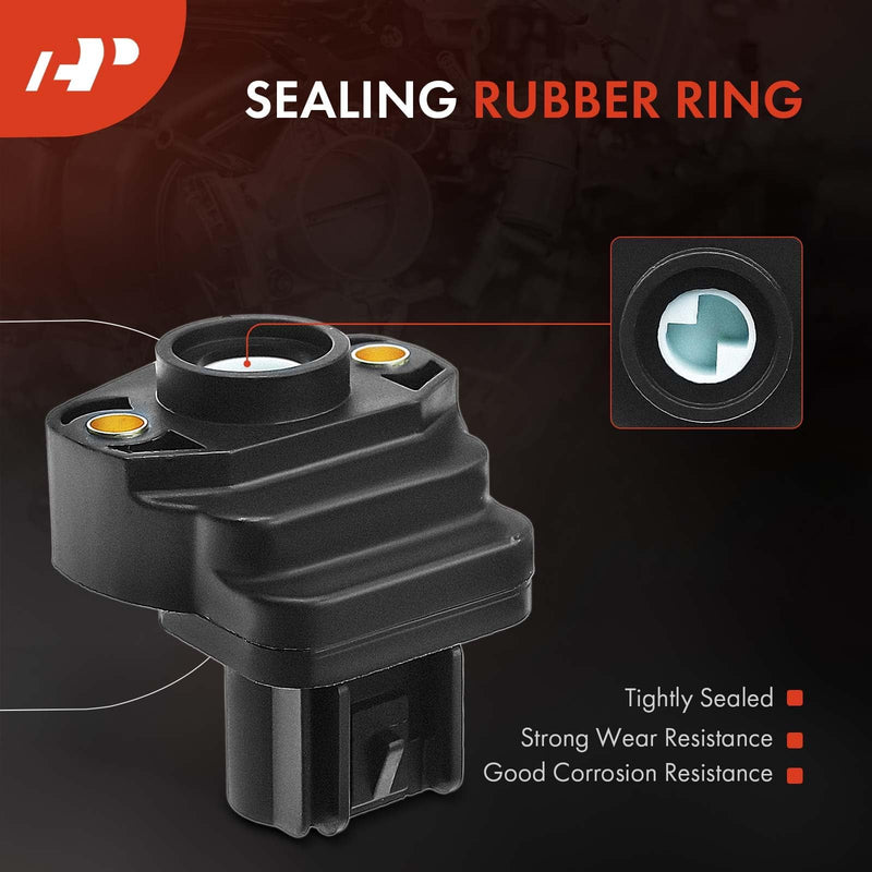 A-Premium TPS Throttle Position Sensor Compatible with Dodge Dakota 2002-2006, Durango Ram 1500 & Jeep Grand Cherokee, Commander, Liberty Wrangler & Mitsubishi Raider - Replace# 4874371AD, 5019411AA