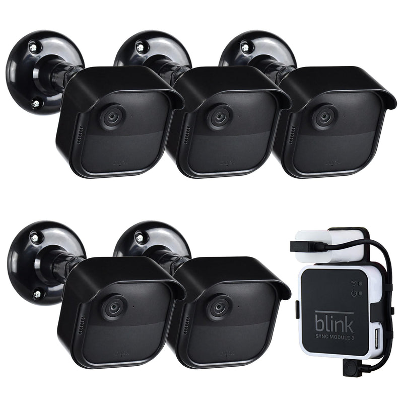 All-New Blink Outdoor 4 Gen Mount,5 Pack Weatherproof Protective Housing and 360 Degree Adjustable Mount for Blink Outdoor 4th Gen Camera.(Blink Camera is Not Included) 5PCAK