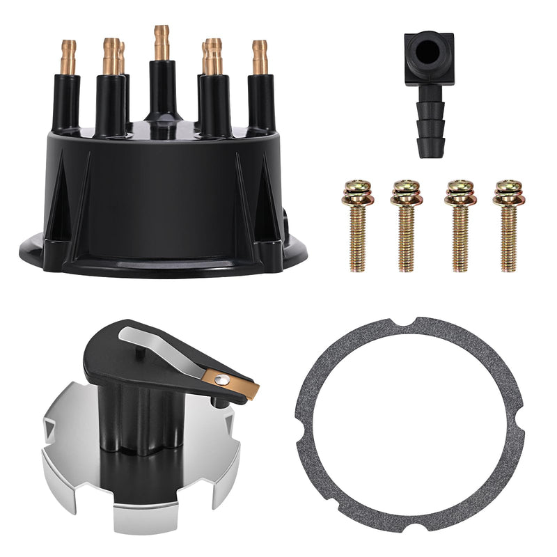 815407Q5 Distributor Cap and Ignition Rotor Kit for Marinized 4.3L V6 Engines with Thunderbolt IV and V HEI Ignitions - Replaces 815407Q5, 815407A2, 815407Q02,18-5274 815407Q5 Distributor Cap & Rotor