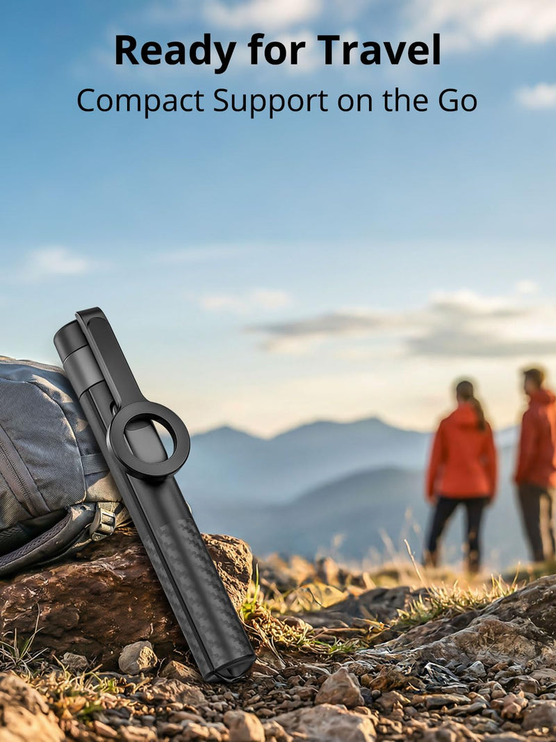 69" Magnetic Phone Tripod for iPhone w/Remote Control UPT-01M | For iPhone 12-17 & Android, 360° Rotation, Compatible w/ MagSafe, Magnetic Ring Attached,Video Recording & Vlogging