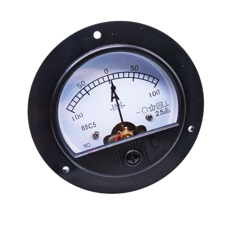 CGjiogujio DC -100A +100A Analog AMP Current Needle Panel Meter Ammeter