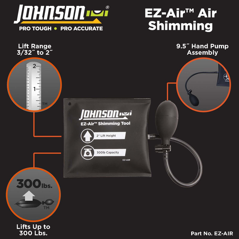 Johnson Level & Tool EZ-Air Shimming Tool (Pack of 2) (Pack of 2)