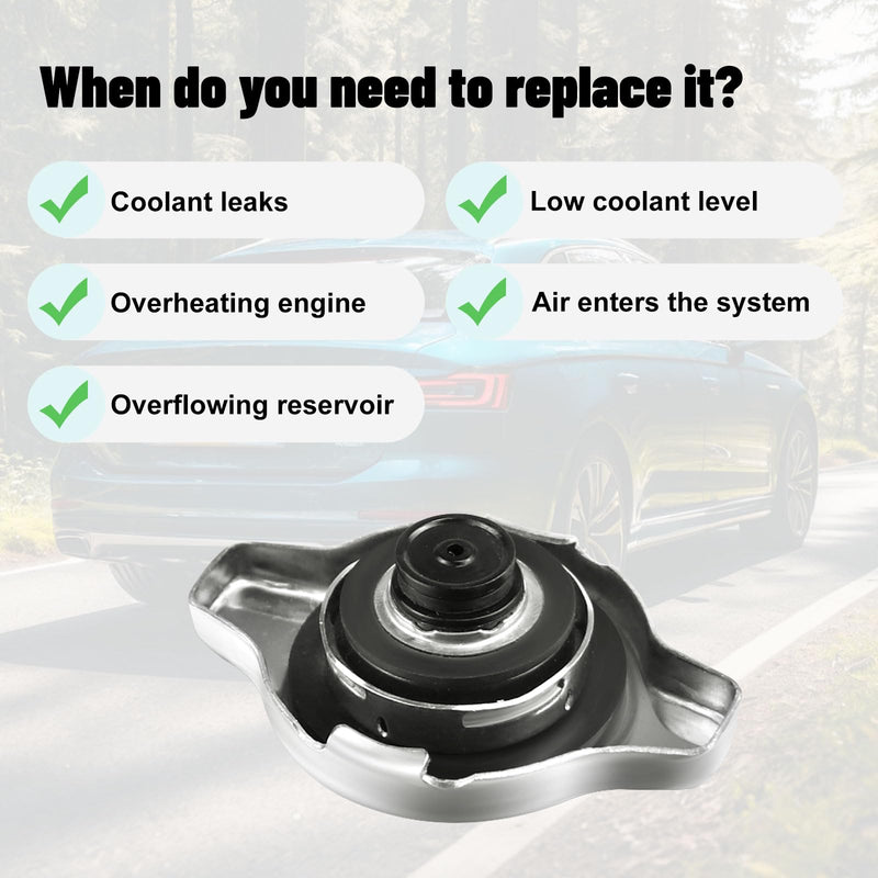 Radiator Cap 16401-20353 1640120353 Fits for Toyo-ta 1996-2000 4Runner,1989-2001 Camry,1993-2016 Corolla,2000-2006 Tundra,2003-2013 Ma-trix Pri-us Sequoia More by Sikawai
