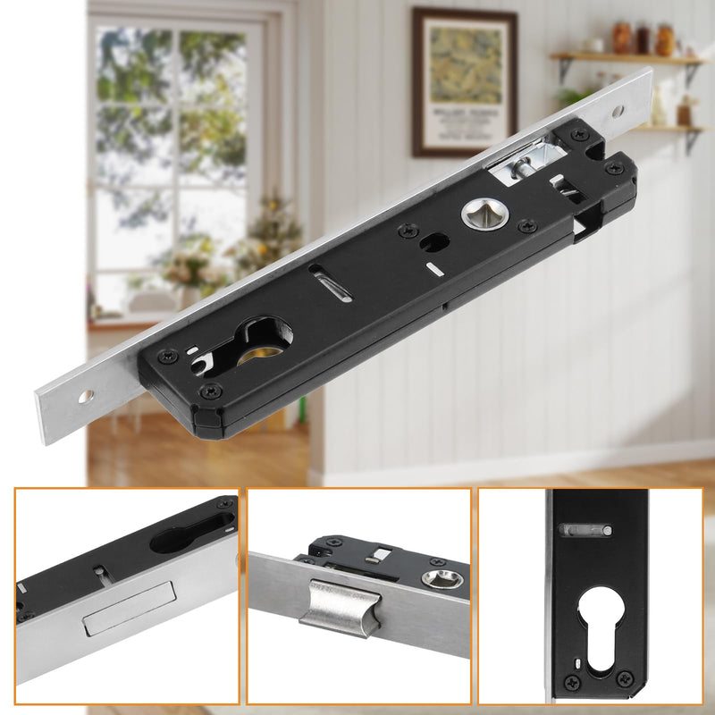 1PCS Silver Aluminum Alloy 2 Point Bolt Mortise Lock Replacement Fit for Pella Storm Door Handle Set Part with Screws 2085