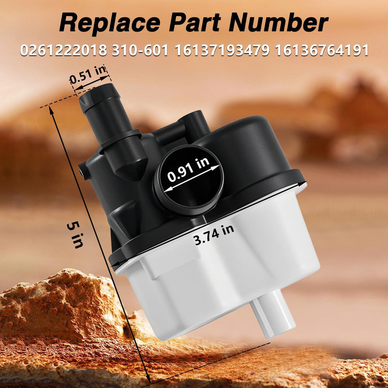 EVERBUL Fuel Vapor Leak Detection Pump Evaporative Emissions System Leak Diagnostic Pump Compatible with BMW 128i 135i 325i 328i 330i 335i 525i 530i 535i 540i Replace#: 0261222018 310-601 16137193479