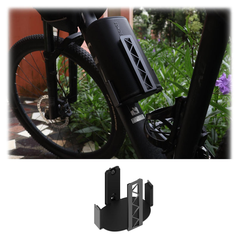 Bicycle Speaker Mount for Sonos Play Portable (Black) black