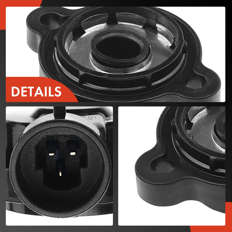 A-Premium TPS Sensor Throttle Position Sensor - Replaces 17123855 17123852 - Compatible with Chevy, Cadillac, GMC, Buick, Oldsmobile, Isuzu, Saturn & Pontiac Vehicles, 1993-2008