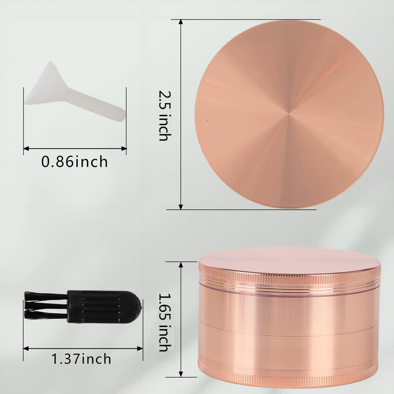 Spice Grinder 2.5 inch (Rose Gold) 2.5 in