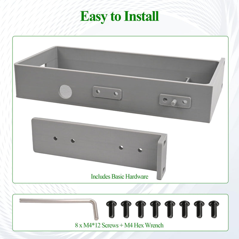 Rack Mount for UniFi Switch Pro Max 16 PoE, 19-Inch Server Rack Shelf, 1U Secure Network Switch Mount with Enhanced Airflow
