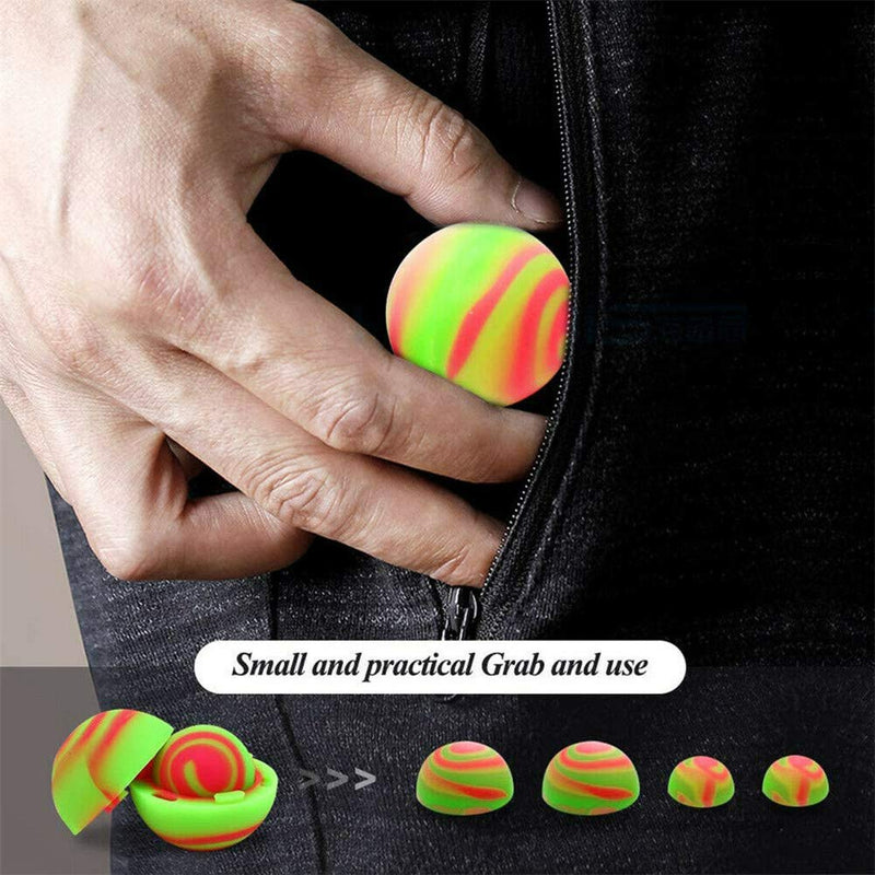 Arinda Laptop Cooling Pads Ball Cooler Universal Practical Notebook Skidproof Ball Yellow