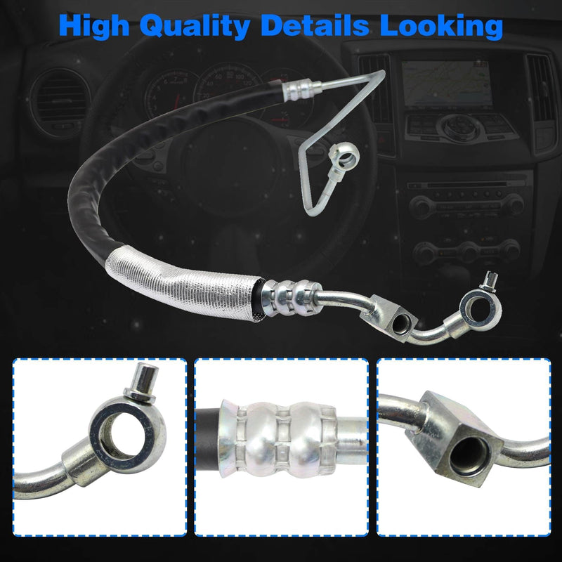 XQSMWF Power Steering Pressure Line Hose Assembly Compatible With Nissan Maxima 2009-2014 Compatible With Altima 2008-2012 Compatible With SV Sedan 4-Door 3.5L 2011 replace 3403716 497209N00A
