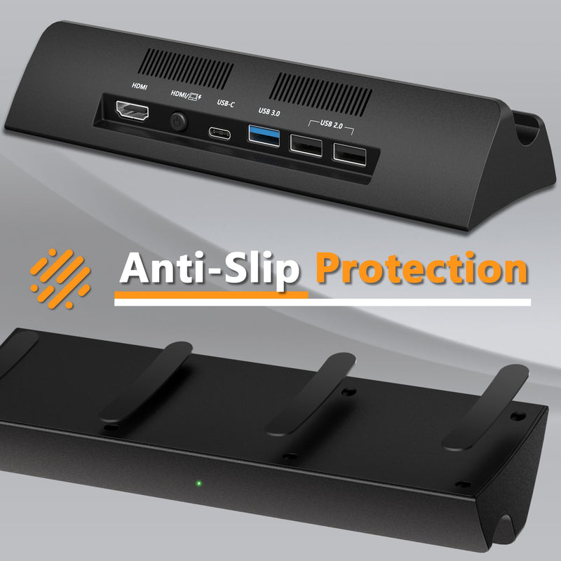 Switch 2 Dock,TV Docking Station with 4K HD Adapter/USB 3.0 Port/USB-C Port,Includes 20V/3A Power Adapter and Cable