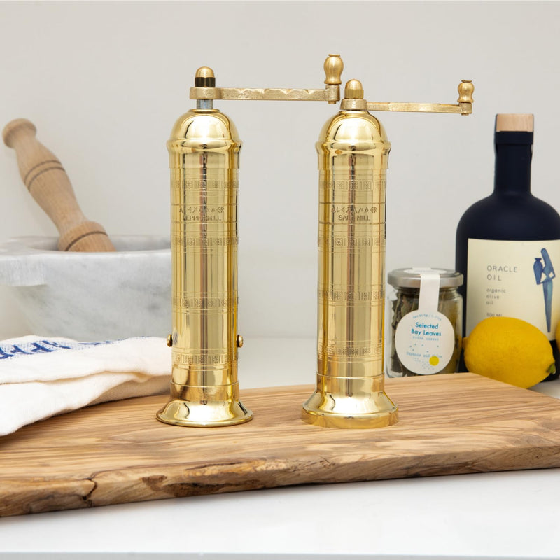 The Original European Mill (Brass, 9-Inch Pepper)
