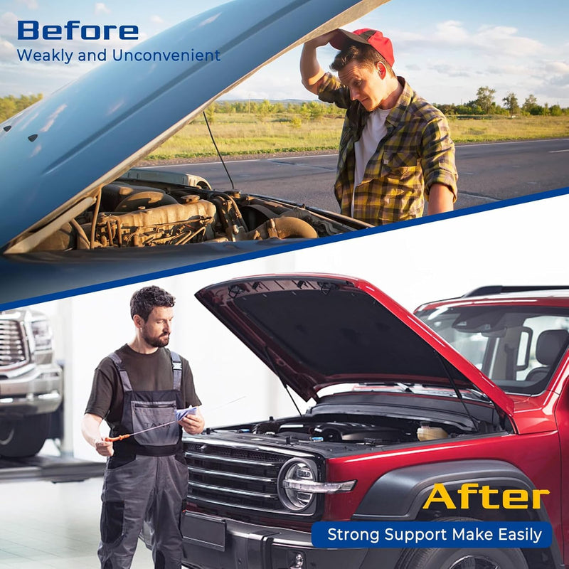 ARANA 55113748AA Hood Strut OEM Shock Lift Support for 2011-2020 Jeep Grand Cherokee & 2011-2022 Dodge Durango with Factory Aluminum Hood,1 Pcs
