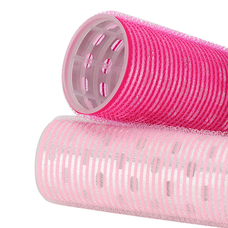  [AUSTRALIA] - 3PCS Rollers Hair Curlers Set Self Adhesive Hair Rollers Portable Grip Holding Styling Curlers Hairdressing Tool for Blowout Look Long Medium Short Thick Hair Volume