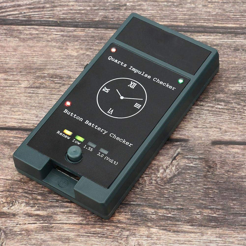 Battery Tester Checker, Electric Quartz Movement Watch Battery Tester Checker Watch Pulse Tester Analyzer Battery Watch Repair Tools Accessory for Watchmakers and Watch Repairing Workers
