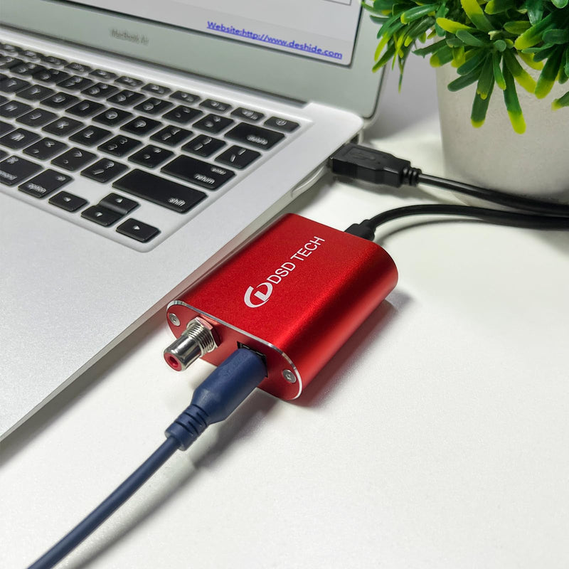 DSD TECH SH-AU02A USB to TOSLINK Coaxial SPDIF Audio Adapter Support 96K 24Bit