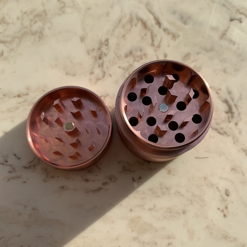 Brando Moon Small Manual Kitchen Crusher Rose Gold 1.6 inch (Rose Gold)