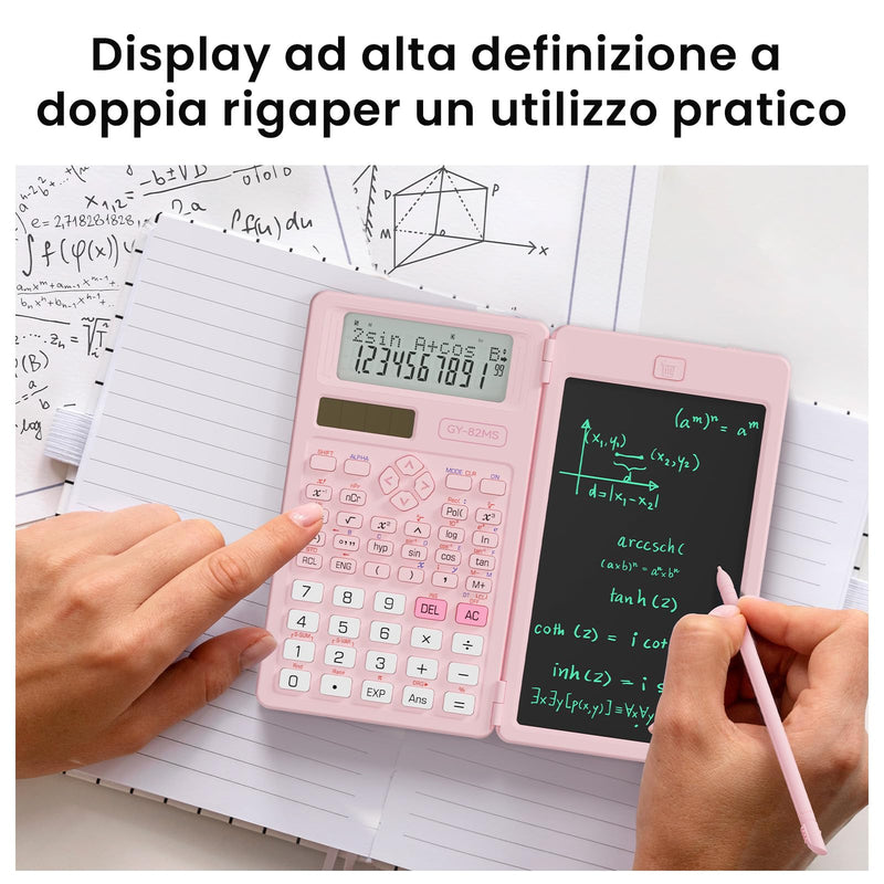 991EX and 82MS Scientific Calculators with Notepad