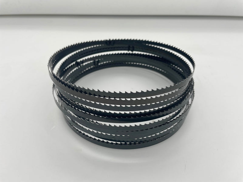 AYAO 93 1/2 inch Bandsaw Blades Assortment (6TPI, 8TPI, 10TPI, 12TPI) for Delta/Rockwell, Jet, Rikon, Ridgid, Older Sears Craftsman Grizzly, Bridgewood,Woodtek 14" Band Saws, 4PK
