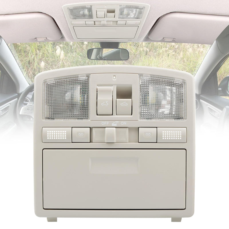 Overhead Console Reading LED Light Console Replacement for Mazda 6 2009-2013, CX9 2010-2015, Upgraded Version Sunroof Switch Console Replace# GS4C-69-970D-30, GS4C69970D75